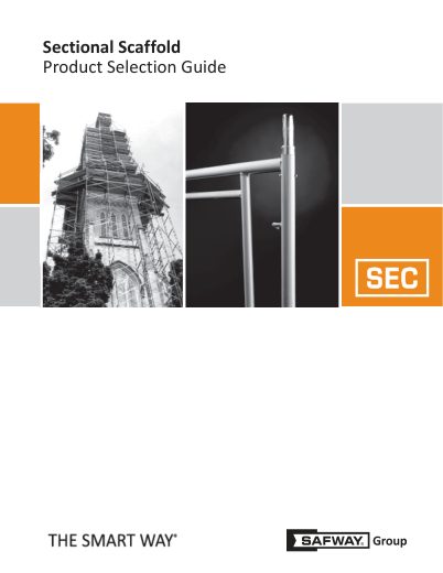 Cover of SECTIONAL PRODUCT GUIDE